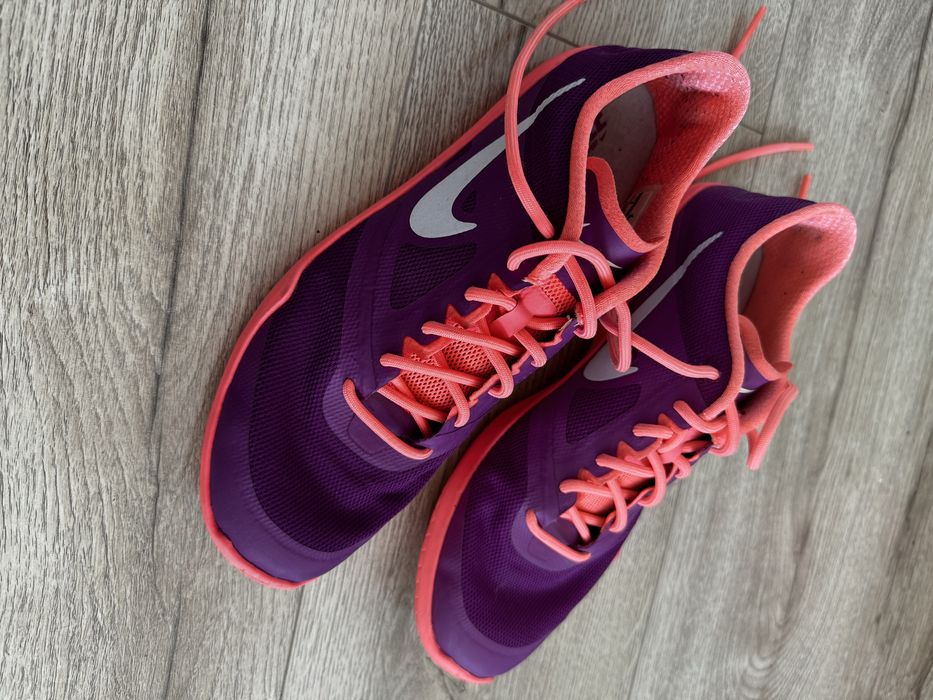 Buty Nike sportowe różowo fioletowe