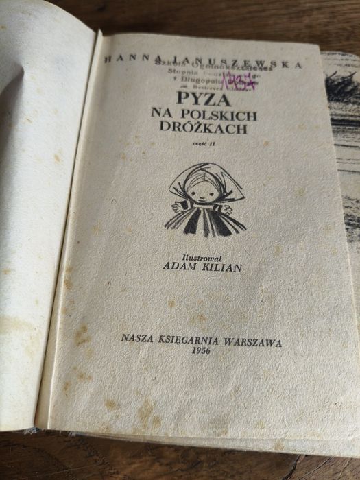 Książka Pyza na polskich dróżkach ⁵⁹