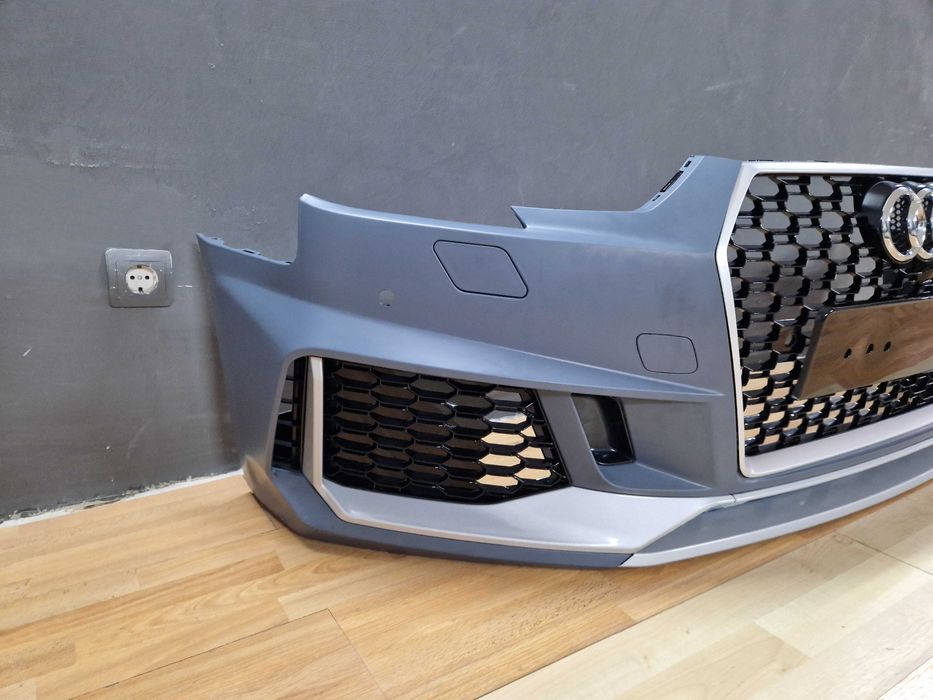 Передний бампер ауди а4 в9 AUDI A4 B9 2015-2019 год  RS4