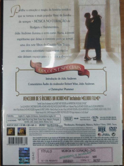 DVD musica no coração