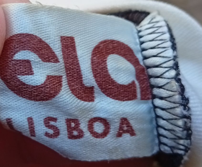 Camisola de futebol de jogo anos 70