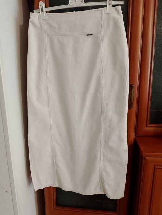 Spódnica sztruksowa, Smart casual, rozmiar S