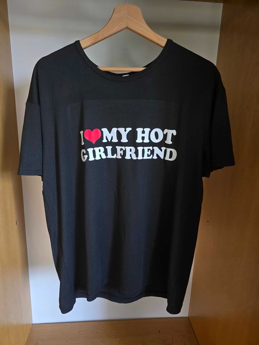 Koszulka I love my hot girlfriend - Rozmiar M