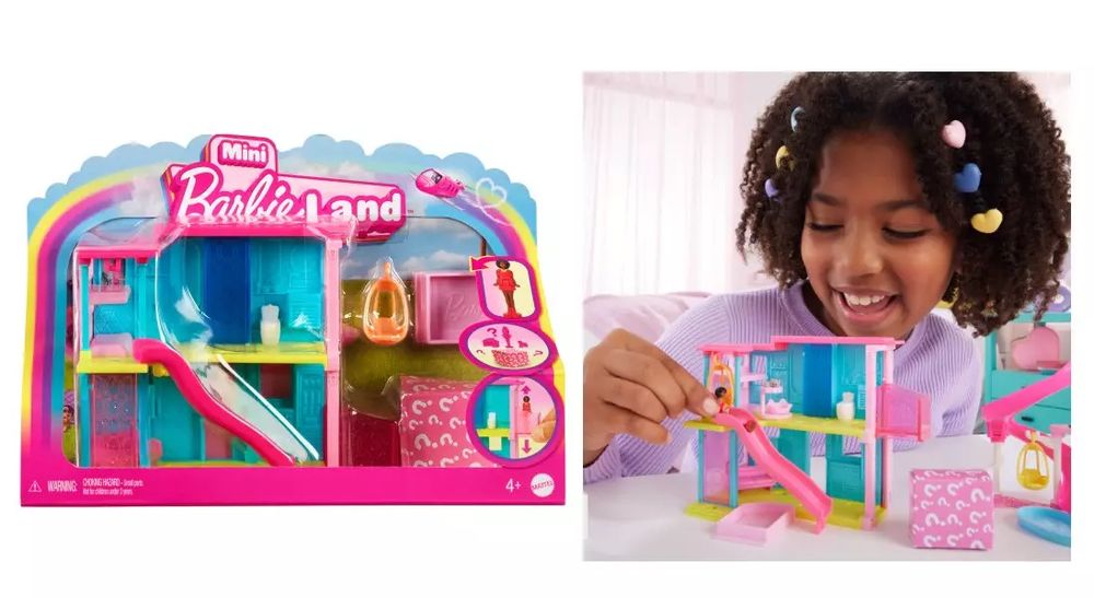 Barbie. Hyf46 Barbieland. Domek I Minilalka. Barbie