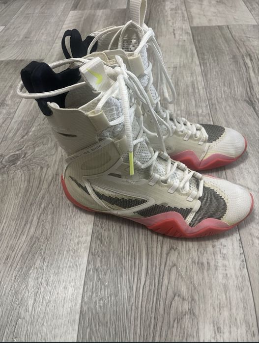 Чоловічі/Жіночі Nike HyperKO 2 White (Білі), nike hyperko 2, найк гіперко 2, nike boxing