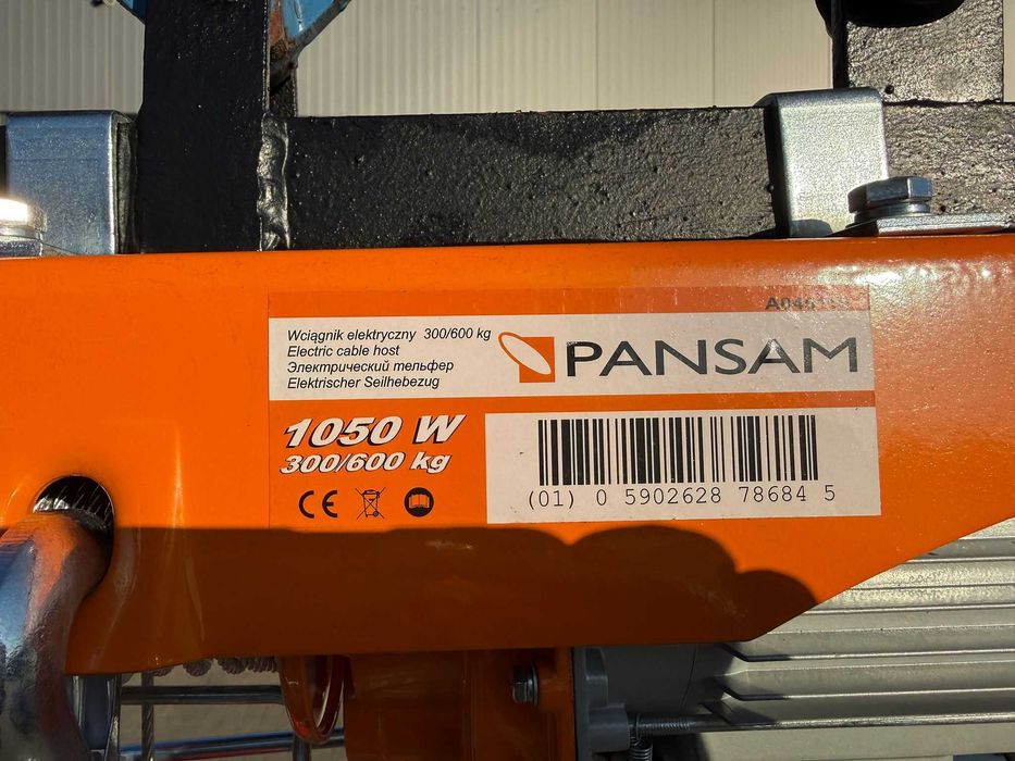 Mini Dźwig NEMAASKO 230V żuraw budowlany murarski warsztatowy Minikran