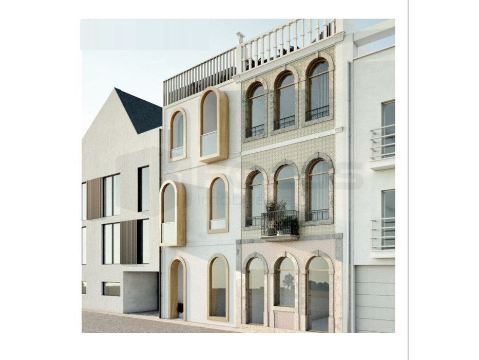 Novo apartamento T2 Duplex, Condominio fechado, zona histórica de A...