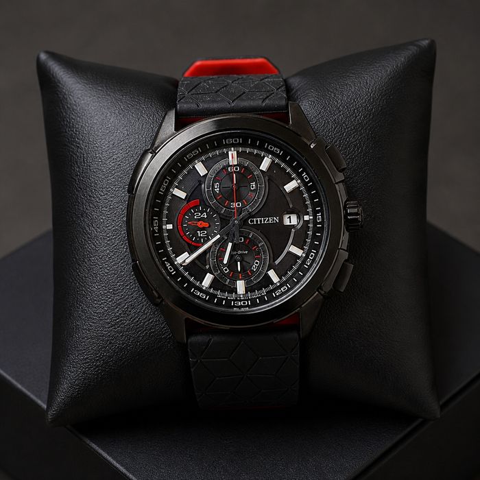 Часы японские Citizen Eco-Drive хронограф
