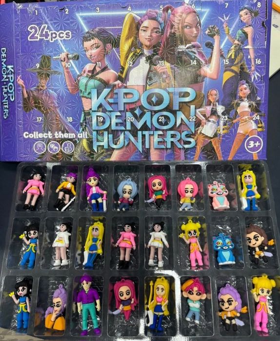 Музичні  ляльки K-Pop Demon Hunters Кейпоп мисливці на демонів 30 см