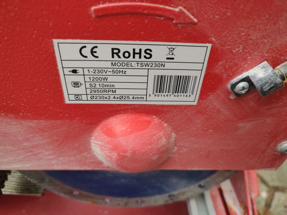 Przecinarka do płytek  glazury Rohs TWS230n Lumik Zduńska Wola