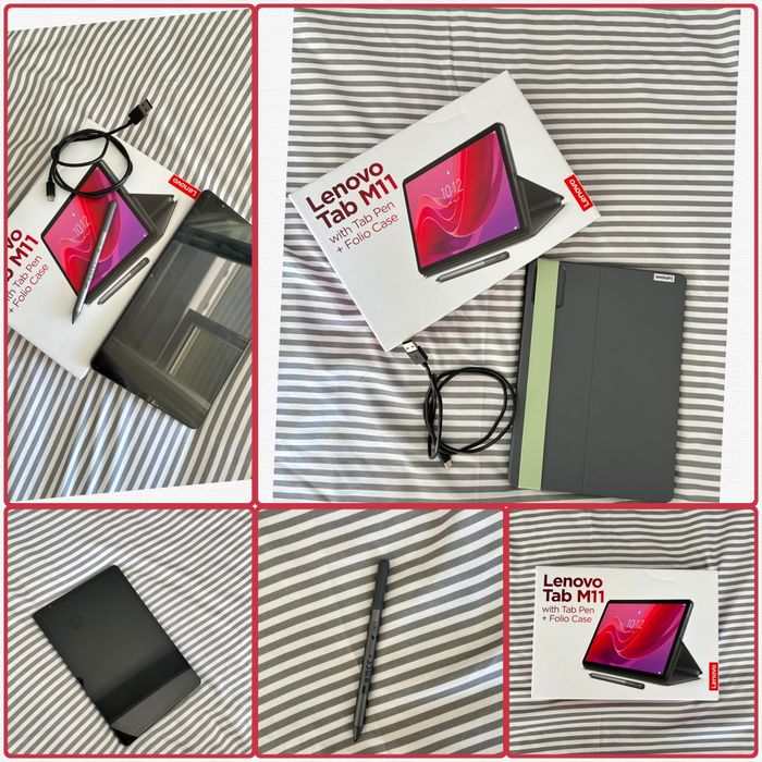 Lenovo Tab M11 128GB + Caneta + Capa Original + Caixa