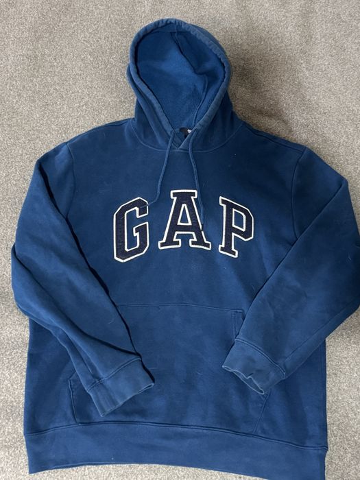 Gap худи зипка синяя голубая