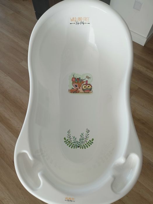 wanienka dla niemowląt 86 cm ze stojakiem