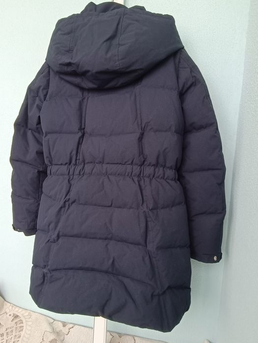 Женский Пуховик  тёмно-синего цвета Eluine