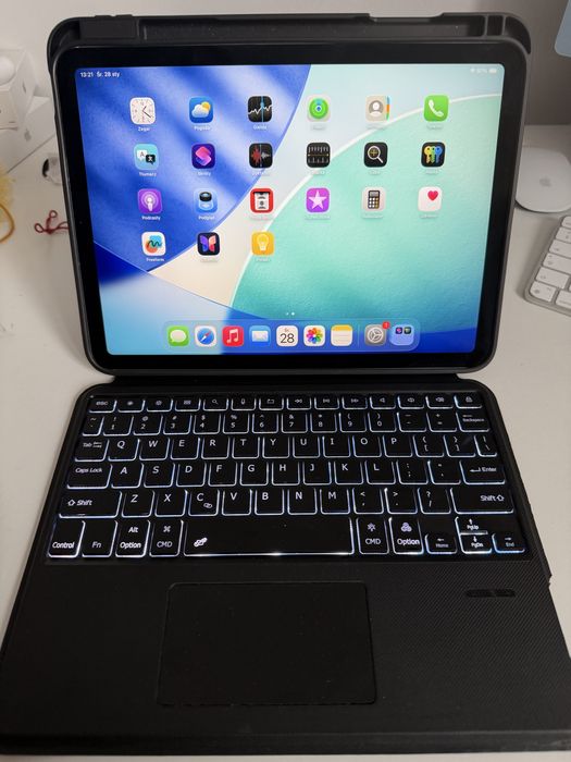 iPad Air 4 256gb Blue WiFi + Cellular + klawiatura