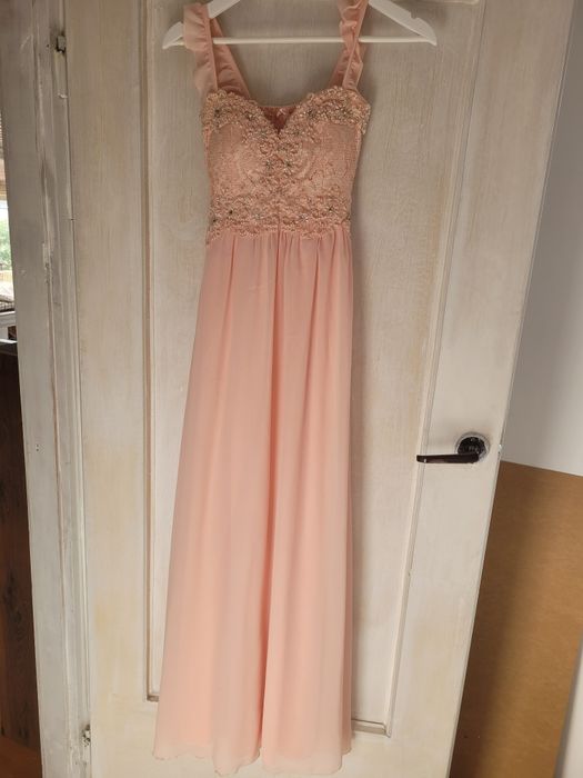 Sukienka długa maxi studniówkowa