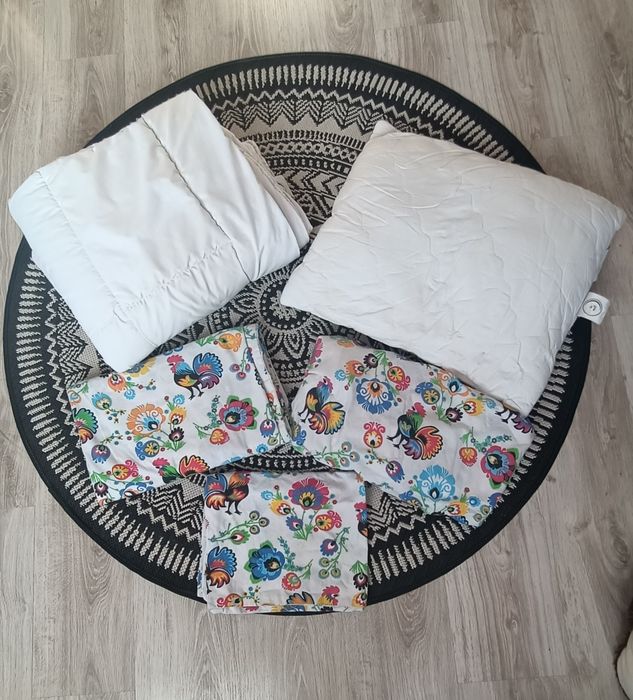 Pościel koudra poduszka firanki