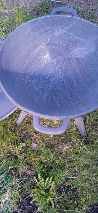 Wook żeliwny na nóżkach z pokrywką Żeliwiak  PROMOCJA 350PLN