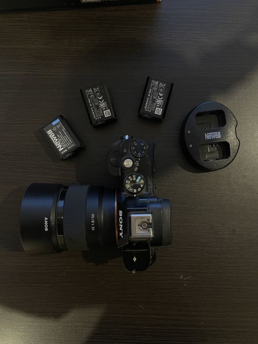 Sony A7S Body + Obiektyw Sony FE 50mm f/1.8 + Zestaw akcesoriów