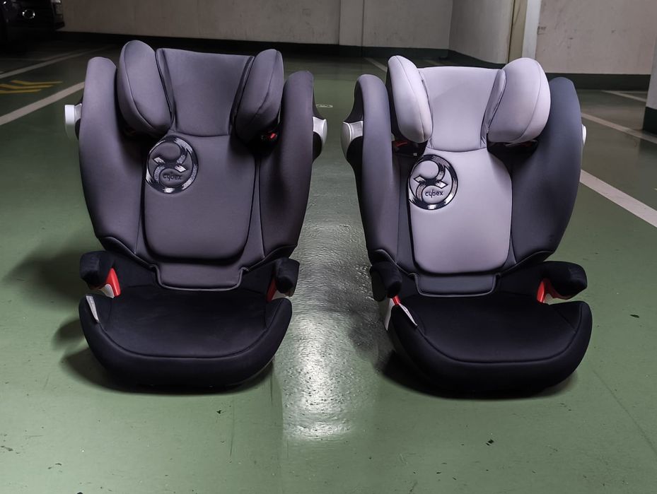 Cadeiras auto Cybex solution M-fix com isofix.