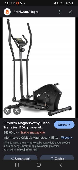 Sprzedam orbitek