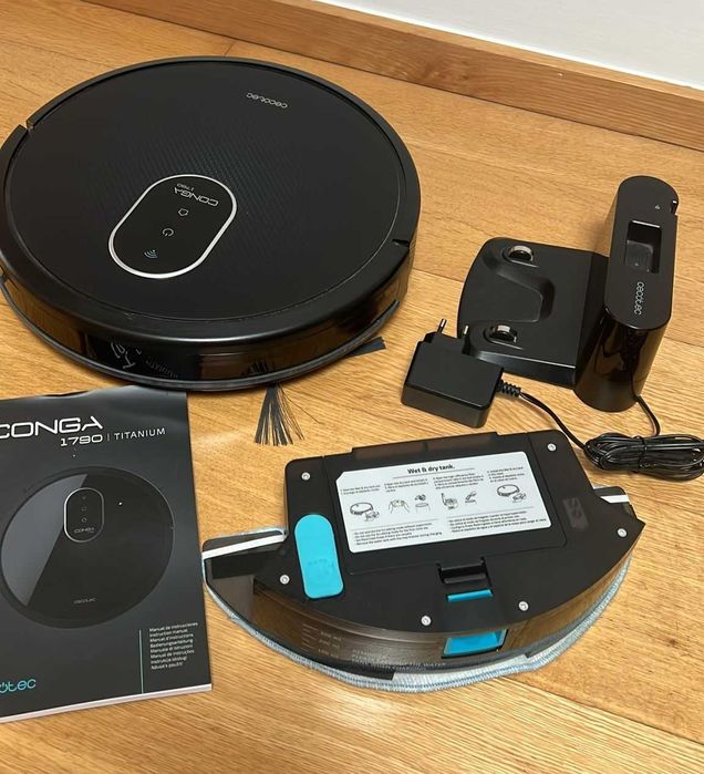 Robot Aspirador Cecotec Conga 1790 titanium Novo