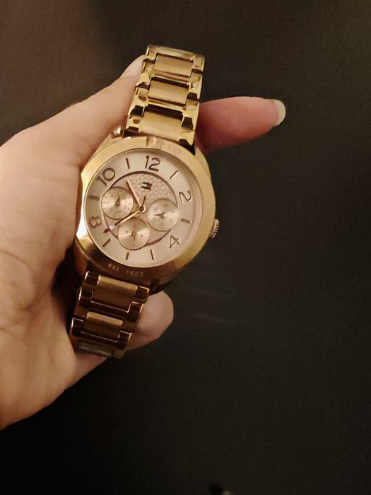 Relógio Tommy Hilfiger Feminino – Dourado