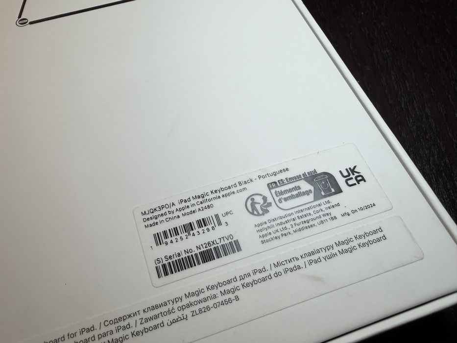 Magic Keyboard Apple para iPad 12.9