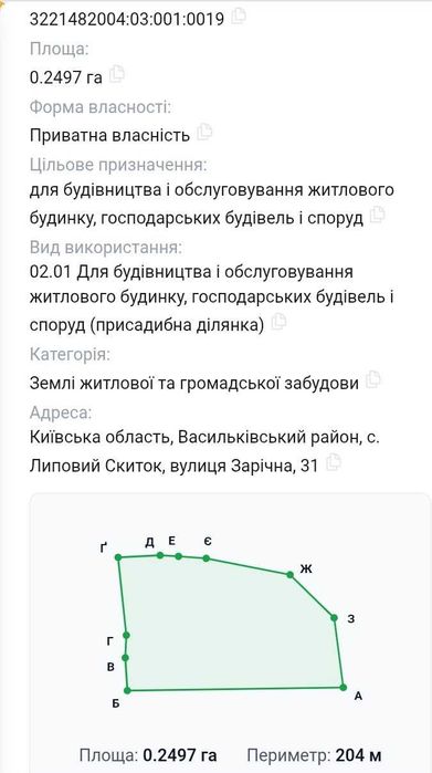БЕЗ % продам земельну ділянку 25 соток з будинком. с. Липовий Скиток.