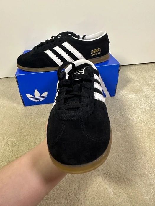 adidas Originals Gazelle Lo Pro W Core Black/White 39 1/3