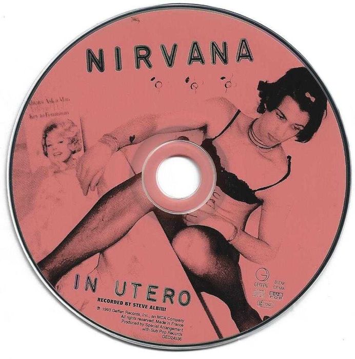 Nirvana - - - - - In Utero - - - - - CD