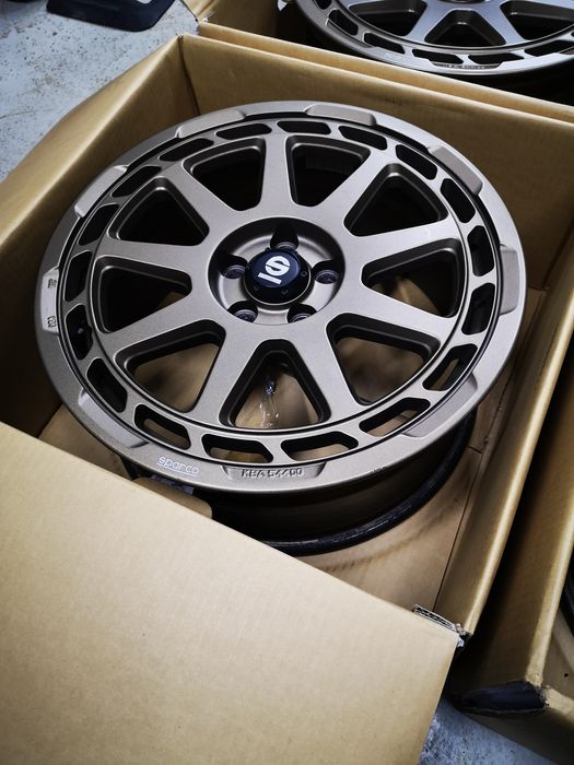 Felgi Sparco Gravel 18" 8J 18x8J 5x108 RALLY BRONZE