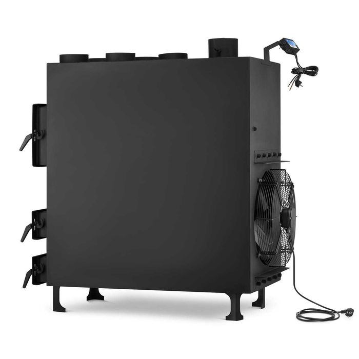 Piec nadmuchowy PN5 z nadmuchem dmuchawa HIGHER o mocy 50 kW