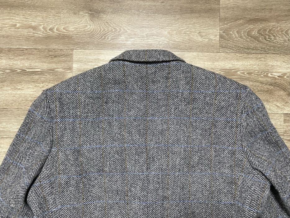 Harris Tweed Men’s Wool Blazer Grey Size 50S US 40S Шерстяний  Піджак