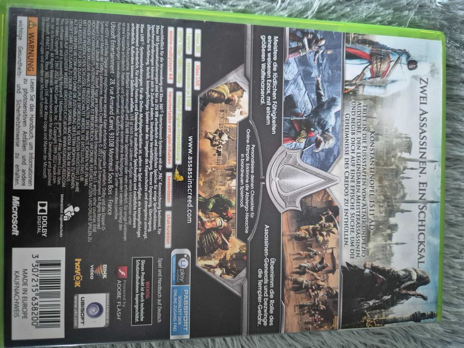Assassins creed revelations xbox360 gra
