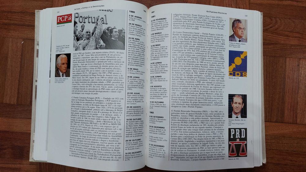 Portugal 20 anos de Democracia - Coordenação António Reis