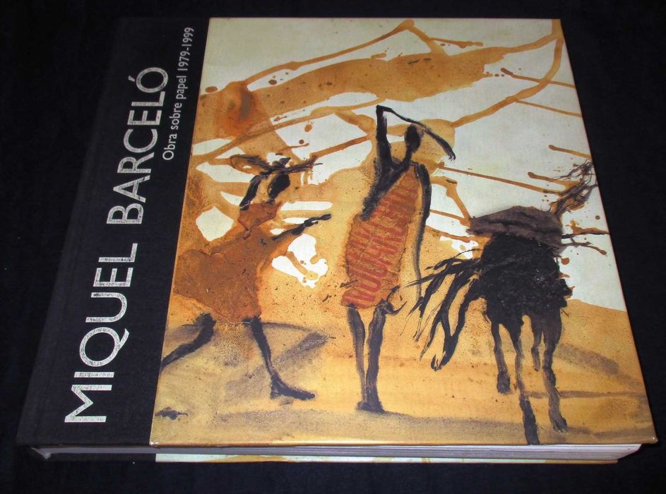 Livro Miquel Barceló obra sobre papel 1979 a 1999