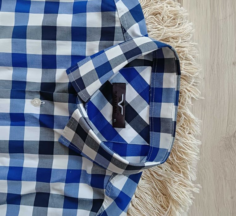 Nowa, męska koszula w kratkę r. L Kayhan