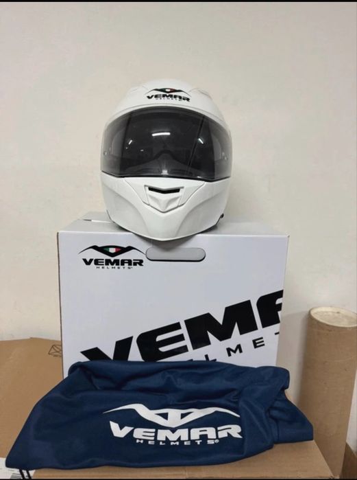 Capacete modular com viseira dupla Vemar NASHI
