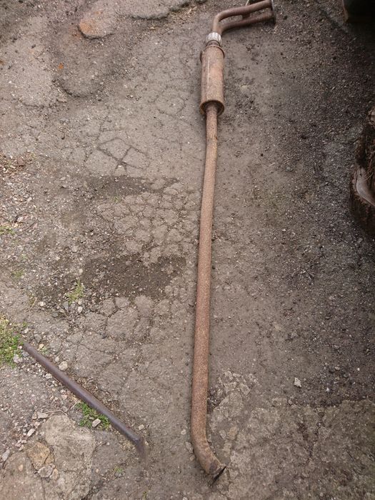 Вихлопна труба (штани+резонатор) на Таврію