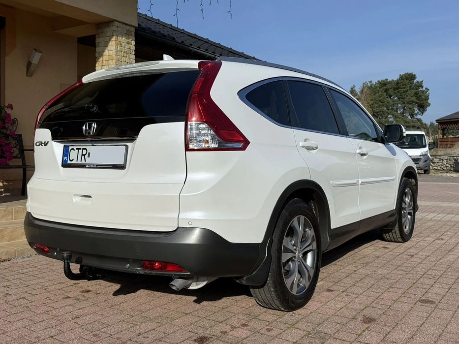 Honda CR-V 100 % Bezwypadkowy Executive webasto PL tablice biała perła
