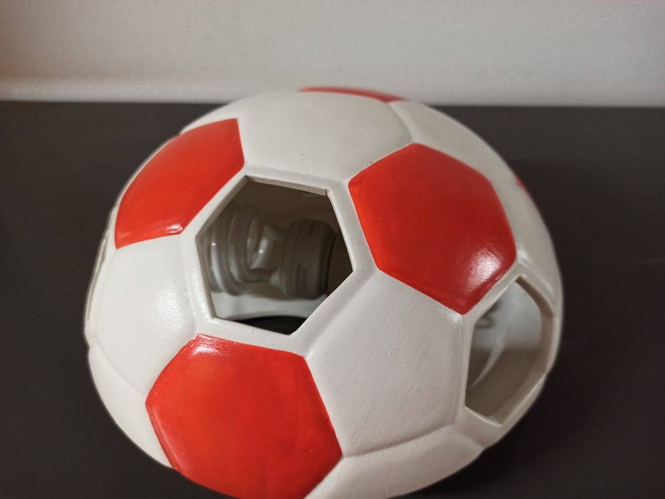Lampa plafon piłka nożna