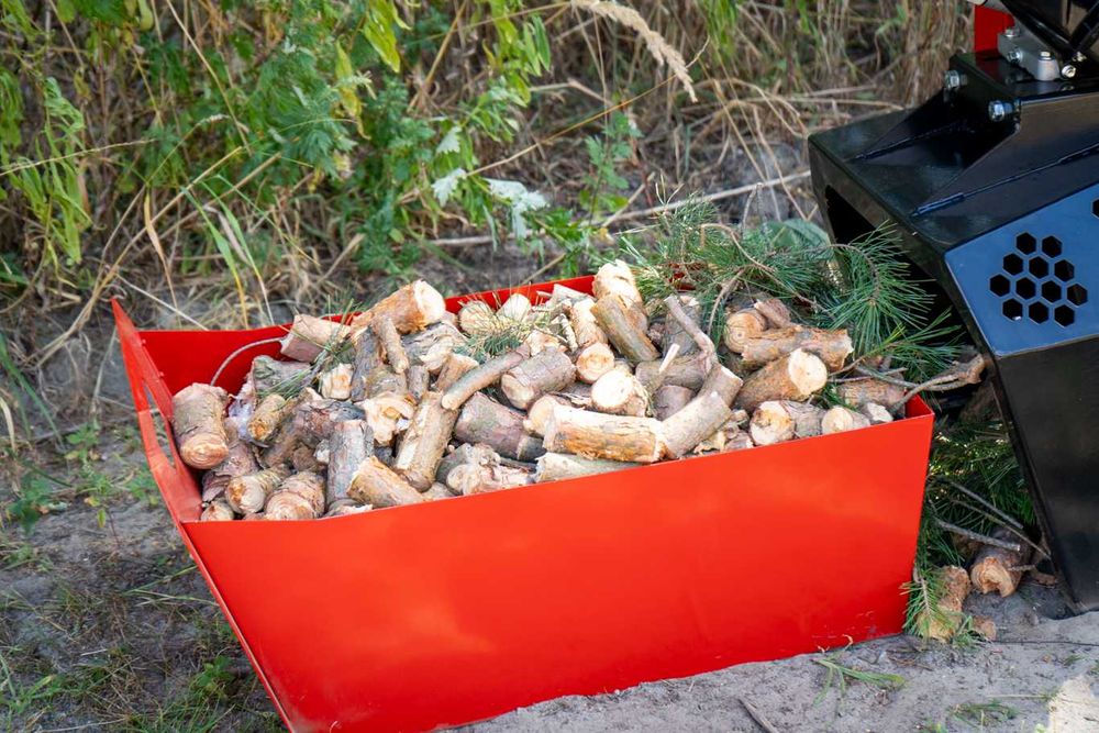 Rozdrabniacz spalinowy 7KM === rębak walcowy === RMEET RS-60