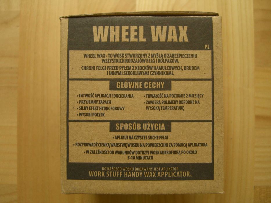 Wosk do zabezpieczenia felg samochodowych Good Stuff Wheel Wax 100ml