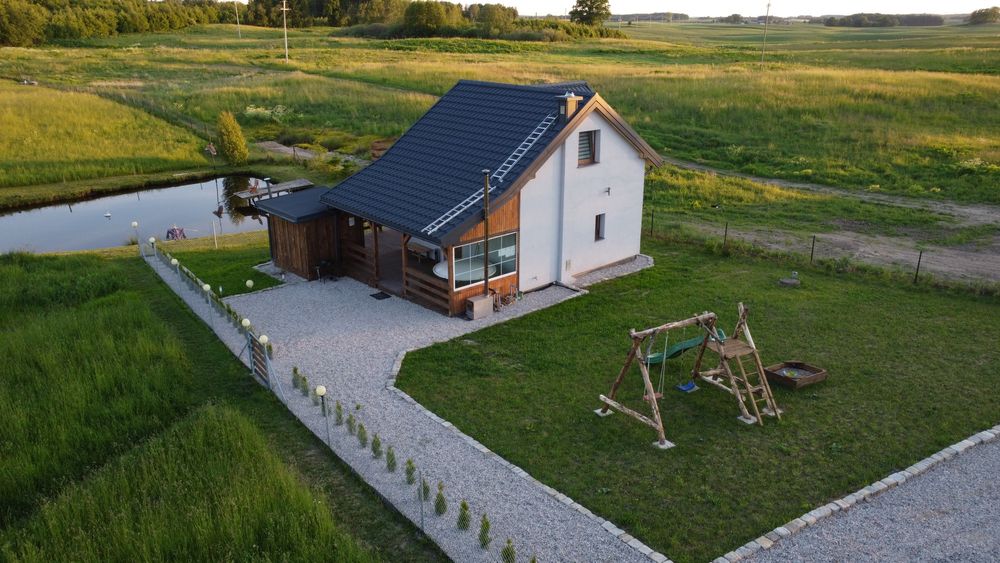 Domek na mazurach ,cicha okolica ,blisko lasu /sauna/jacuzzi/balia