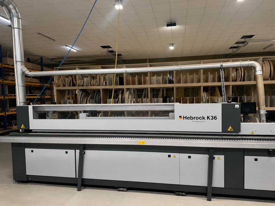 Okleiniarka Hebrock K36 AIRTRONIC — FUGA ZEROWA, 2021, 5384 mth