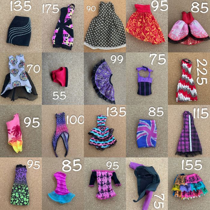 Аксесуари взуття одяг для ляльок monster high