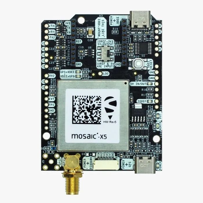 GNSS комплект (протизавадний): Calian (Tallysman) AJ977XF антіджемінг GNSS антена + антіджемінг GNSS модуль ArduSimple SimpleRTK3B Pro
