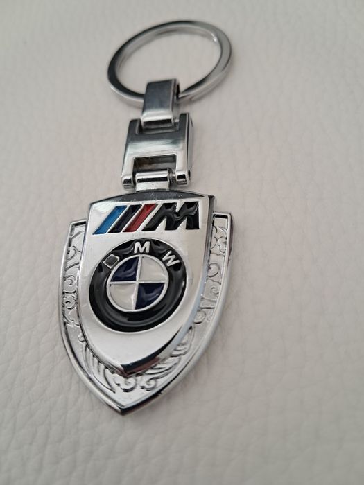 Porta-chaves BMW M Emblema Brasão (Novo / Selado)