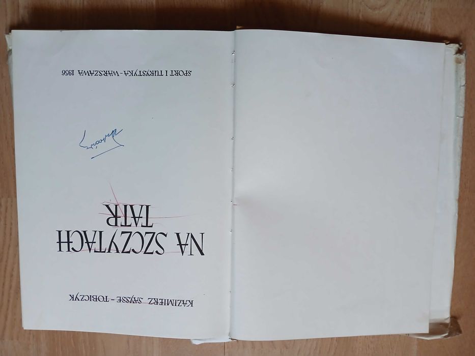 Na szczytach Tatr, Kazimierz Saysse - Tobiczyk, 1956 r.